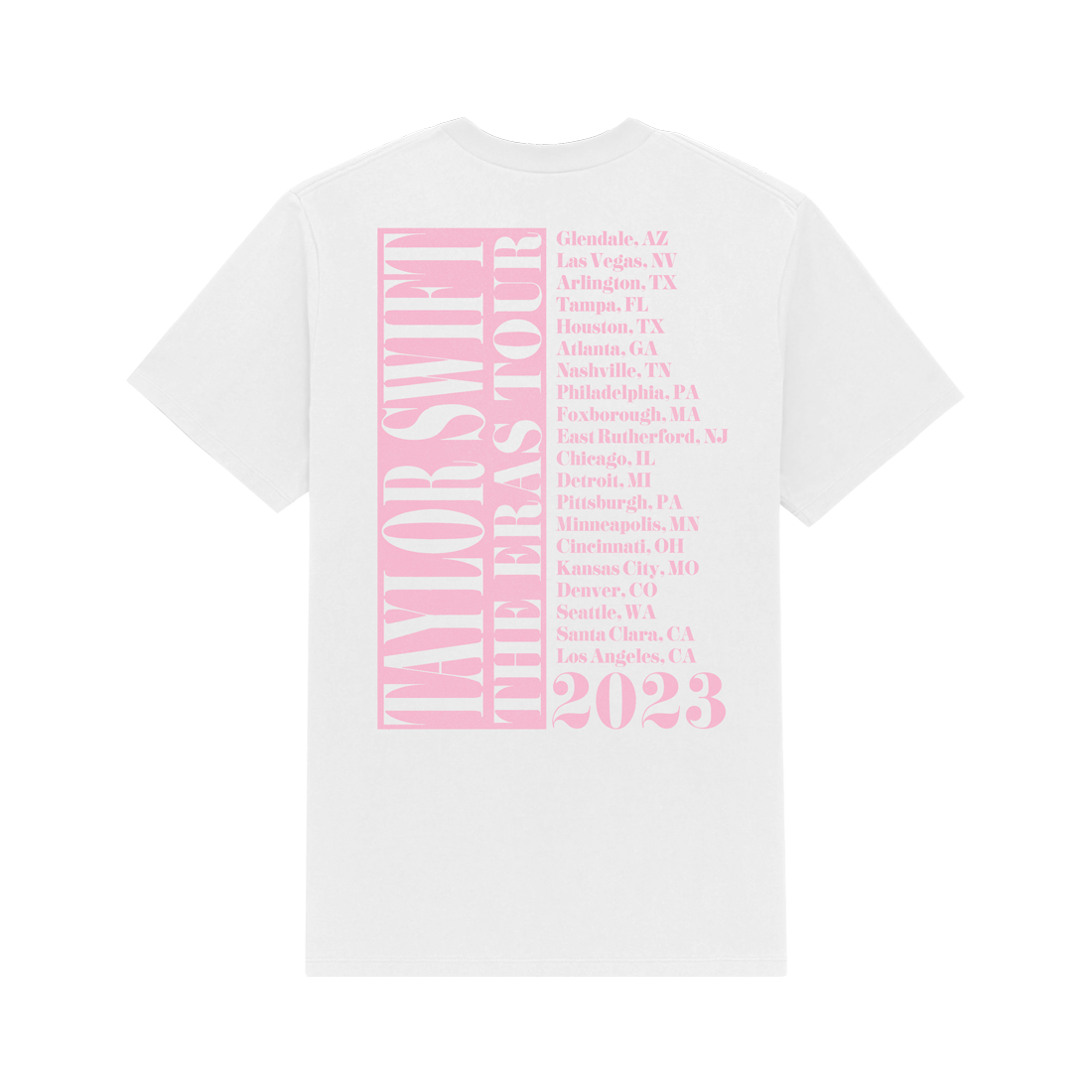 Taylor Swift The Eras Tour Lover Album T-Shirt