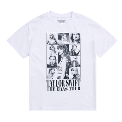 Taylor Swift The Eras International Tour White T-Shirt