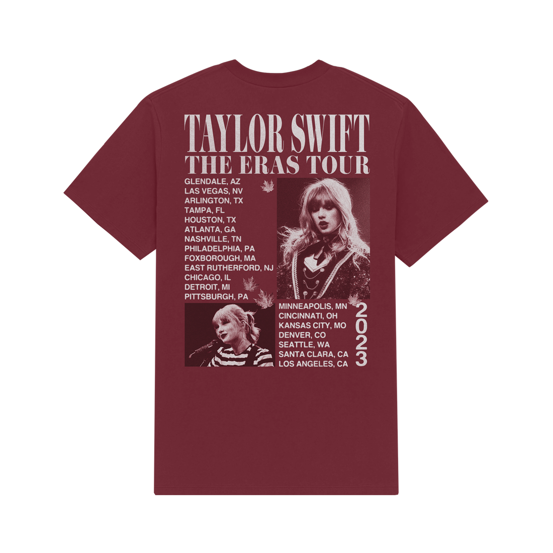 Taylor Swift The Eras Tour Red Taylor's Version Album T-Shirt