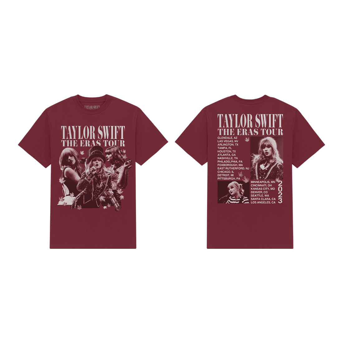 Taylor Swift The Eras Tour Red Taylor's Version Album T-Shirt