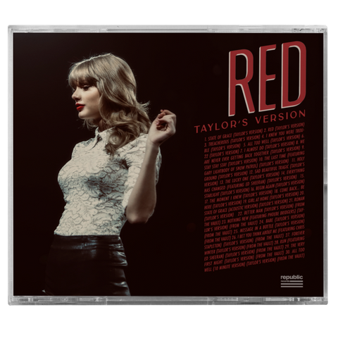Red (Taylor's Version) Explicit CD – Taylor Swift CA