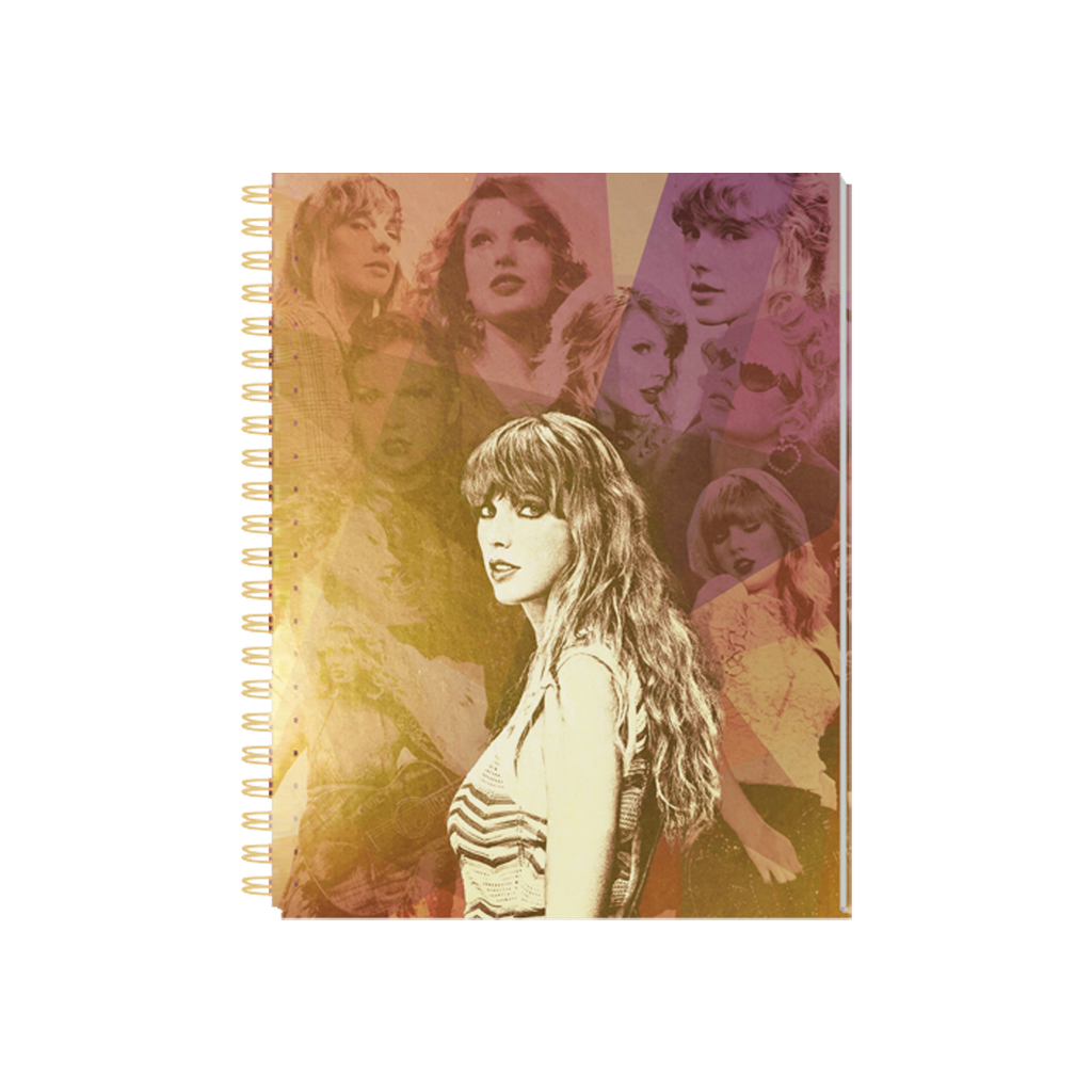Taylor Swift The Eras Tour Gold Foil Notebook