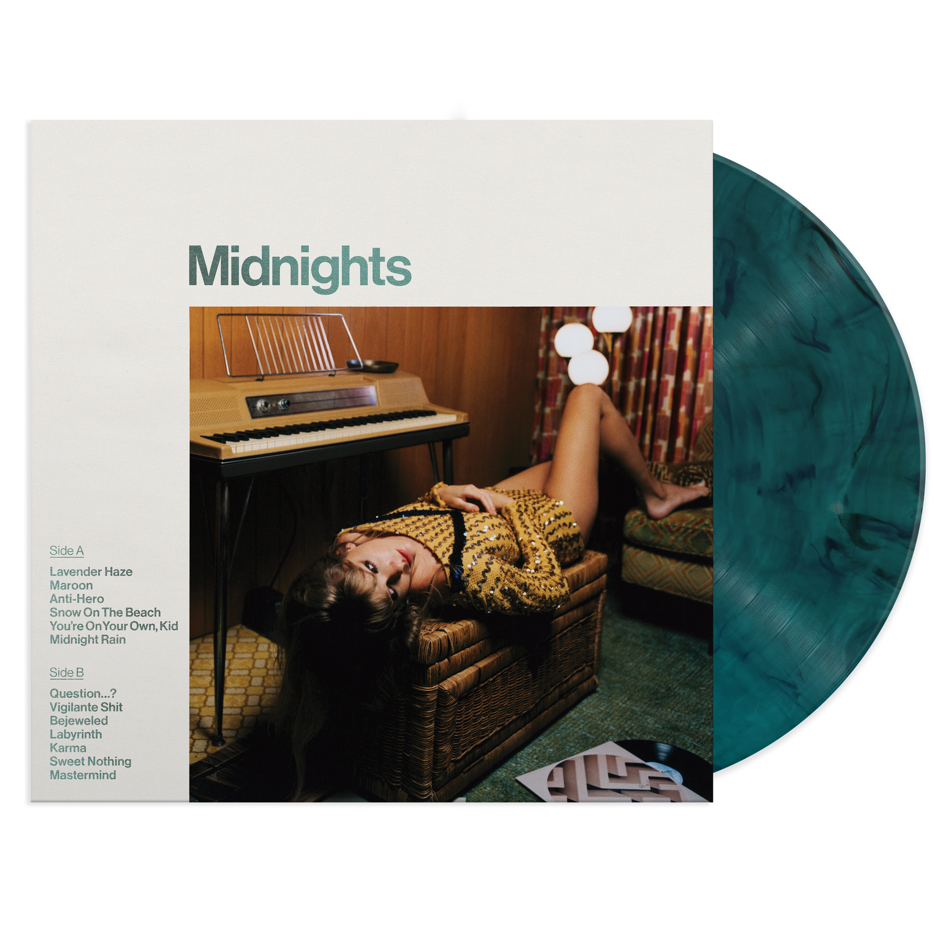 Signed Jade Green store Midnights Vinyl with Heart!